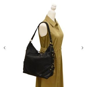 Nevada Large Hobo I’m Black with silver hardware - NWT